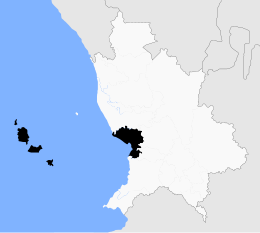 San Blas – Mappa