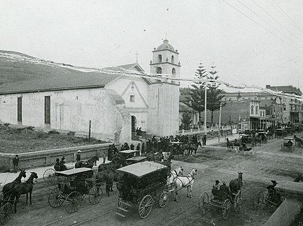 Downtown Ventura in 1898