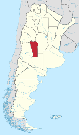 Kaart van San Luis