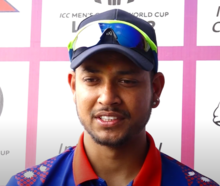 Sandeep Lamichhane is the Nepal's all time highest wicket-taker in T20I cricket. Sandeep Lamichhane.png