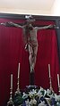 Imagen del Santísimo Cristo de la Vera Cruz, la imagen cristológica más venerada de la isla de Lanzarote.