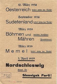 Schleswig Partys election poster 1939 SchleswigscheParteiSlesvigskParti1939.jpg