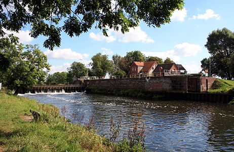 Needle dam and Lock in Lower Saxony