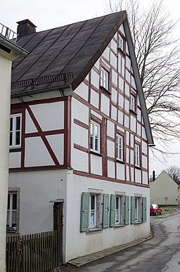 Färberstraße in Schwarzenbach an der Saale