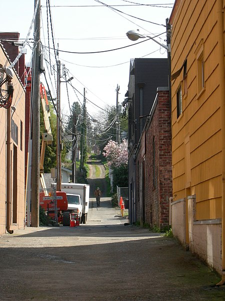 File:Seattle - Columbia City Alley 01.jpg