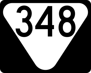 <span class="mw-page-title-main">Tennessee State Route 348</span> Highway in Tennessee