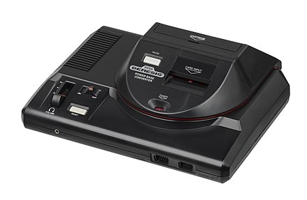 Sega Power Base Converter on a model 1 Genesis