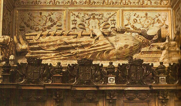 The tomb of Henry II of Castile.