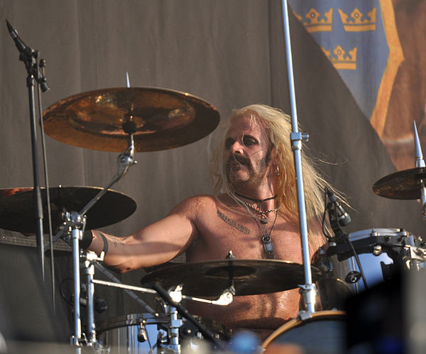 Snowy Shaw performing at Wacken Open Air 2013