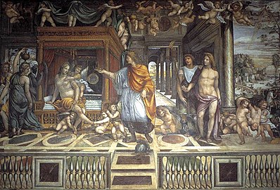 Le mariage entre Alexandre et Roxane, v.  1517 Le Sodoma.
