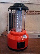 A solar LED lantern Solaru lantaru.jpg