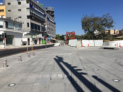 Solomos Square in Nicosia