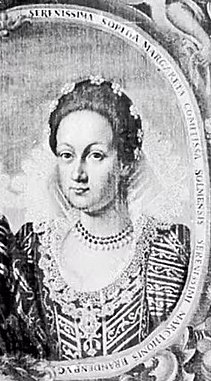 Sophie of Solms-Laubach wife of Joachim Ernst, Margrave of Brandenburg-Ansbach