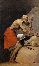 St. Jerome in Penitence by Francisco Goya y Lucientes.jpg