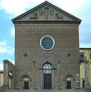 Santa Maria della Quercia, fachada