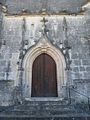 Français : Portail de l'église de St-Bonnet, Charente, France