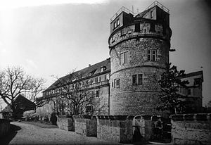 Astronomiskt observatorium i Tübingen, Tyskland.