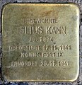 Julius Kann, Markgraf-Albrecht-Straße 2, Berlin-Halensee, Deutschland