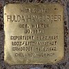 Stolperstein Pariser Str 13 (Wilmd) Hulda Hamburger.jpg