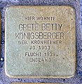 Grete Betty Königsberger, Paulsborner Straße 75, Berlin-Halensee, Deutschland