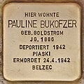 Stolperstein für Pauline Bukofzer (Wittenberg).jpg