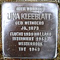 image=File:Stolpersteine Dortmund Lindenhorster Straße 237 Lina Kleeblatt.jpg