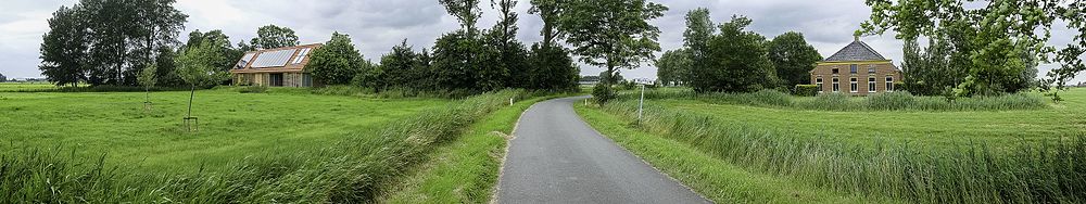 Panorama op Suttum vanuit het noorden