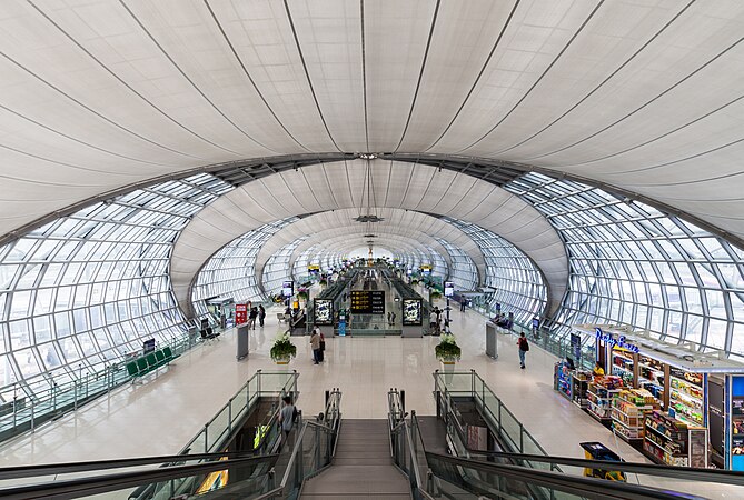 Suvarnabhumi Airport Terminal E interior