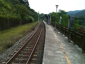 Wanggu station platform