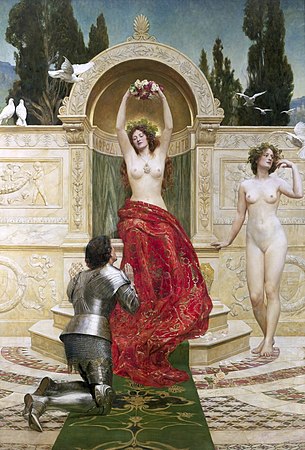 Tannhäuser en el Venusberg (1901), de John Collier