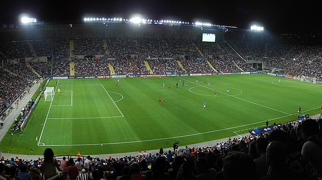 Teddy Stadium, Beitar's home ground.