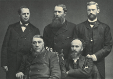 Стефанус Джейкобус ду Тойт 1883-84 жылдардағы Лондон конвенциясының делегаттарының бірі ретінде.
