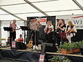 The Crew Shindig, seen performing live at the Old Gaffers Festival 2012, Yarmouth, Isle of Wight.