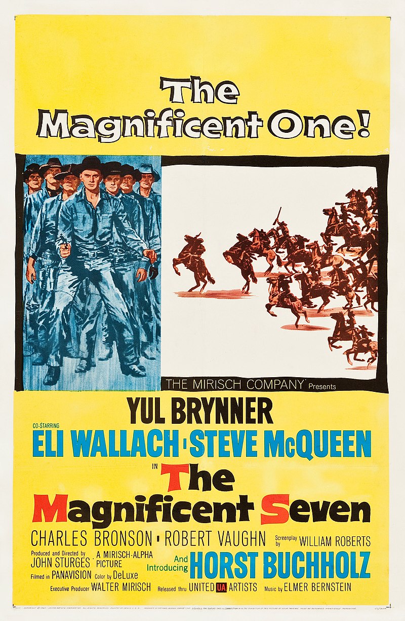 ファイル:The Magnificent Seven (1960 poster).jpg - Wikipedia