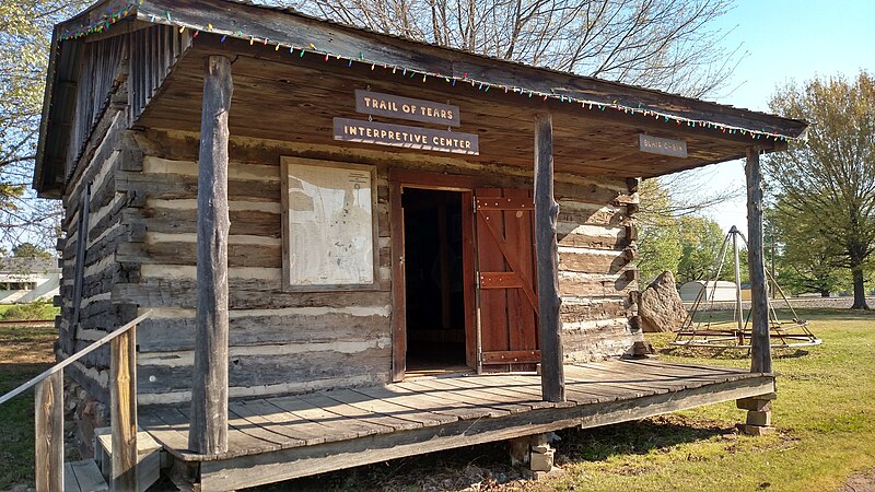 File:The Trail of Tears Interpretive Center - Blair Cabin in Sallisaw, Oklahoma (9614856e-0aba-43ac-971d-cb1bc0658e08).JPG