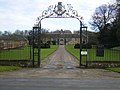 Earls of Fauconberg. Gate of the Newburgh Priory.