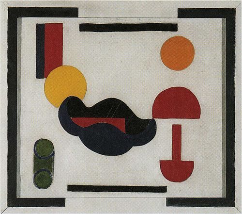 Still Life (Composition V)., Theo van Doesburg