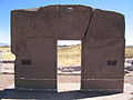 Güneş Kapısı, Peru (Meksika'daki Tiahuanaco ile yalnızca isim benzerliği vardır.)