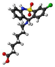 Tianeptine molécule ball.png