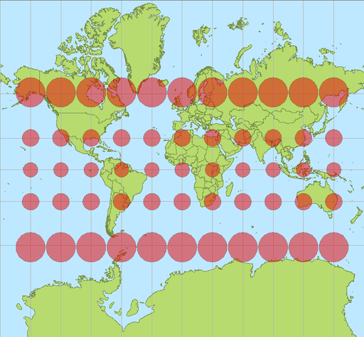 Tissot mercator