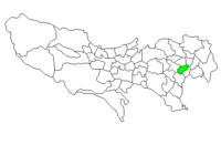 Chiyoda asend Tōkyō prefektuuris