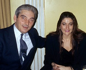 At a party following his appearance on television series After Dark in 1991 Tony Lambrianou.jpg