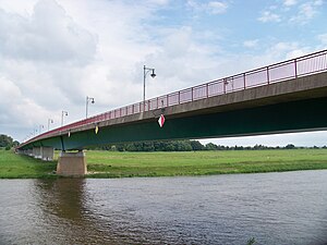 Elbe bridge Torgau