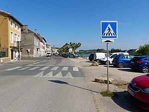 M9d Passage pour piétons surélevé