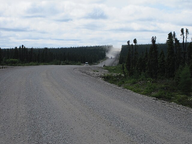 Trans-Labrador highway in Division No. 10, Subdivision D, NL in 2010