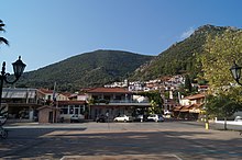 Troizina Village Main Square.JPG