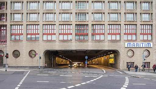 Tunnel Markmannsgasse unter dem Maritim Hotel Köln-9800