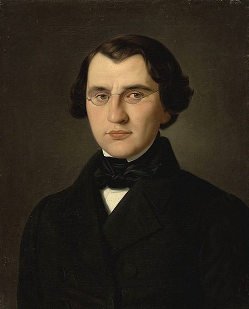 Portrait of Ivan Turgenev by Eugène Lami, c. 1843–1844