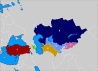 Tomtens förebild var biskop i Myra, idag beläget i Turkiet. Riostafetten ägnar sig denna gång åt länderna med turkiska språk: Turkiet (1), Nordcypern (2, icke-erkänt land), Azerbajdzjan (3), Kazakstan (4), Uzbekistan (5), Turkmenistan (6) och Kirgizistan (7).