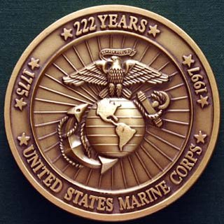 Challenge coin Coin or medallion bearing an organization’s insignia or emblem